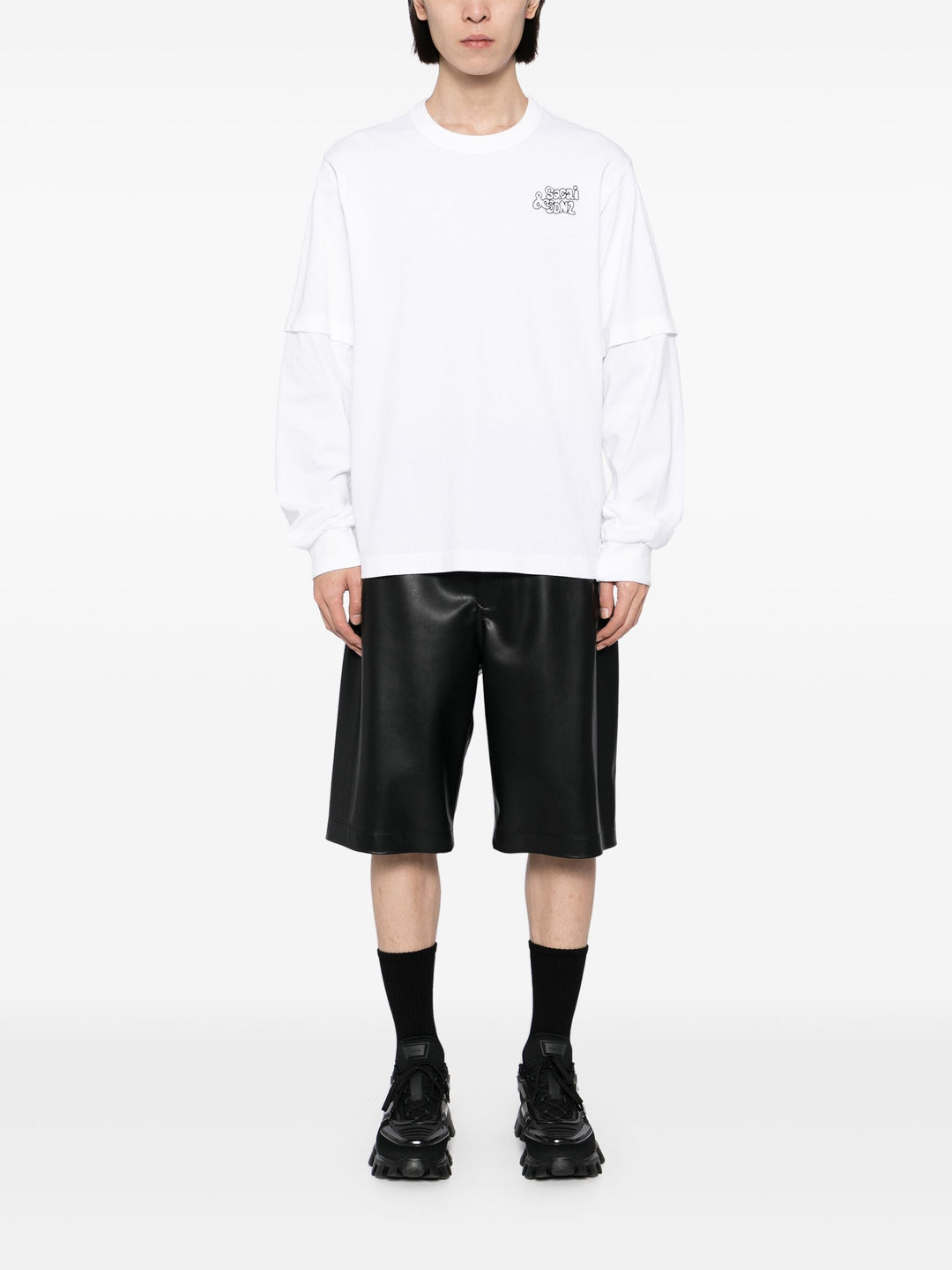 Sacai Gonz One Love Long Sleeve T-Shirt