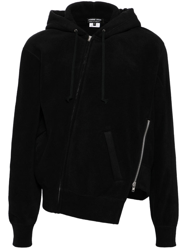 Hoodie With Side Zip