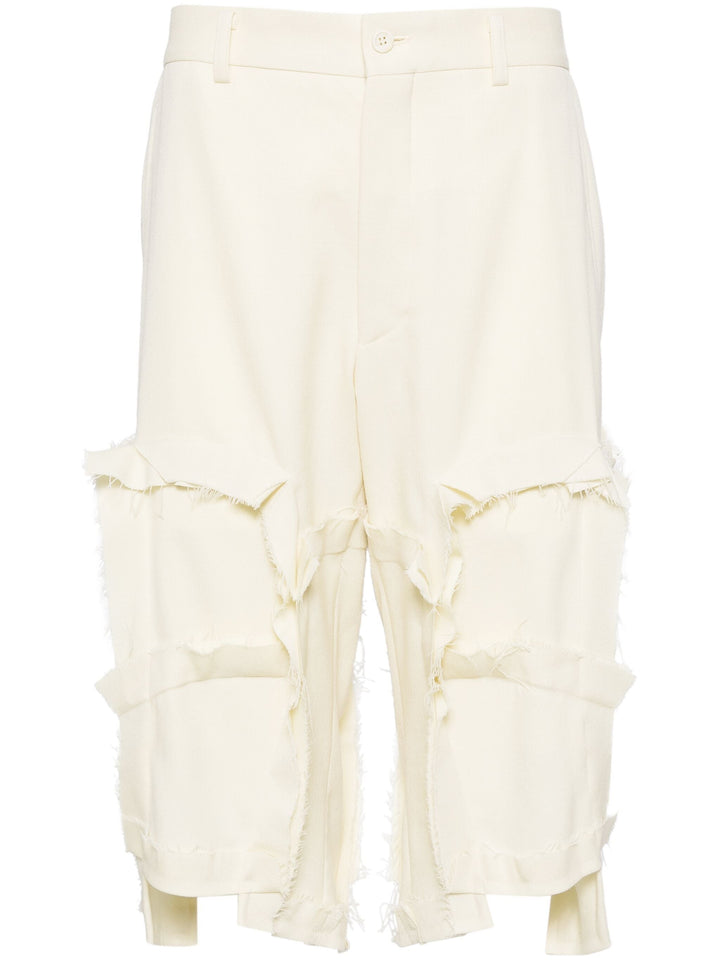 Shorts With Ruffles Details