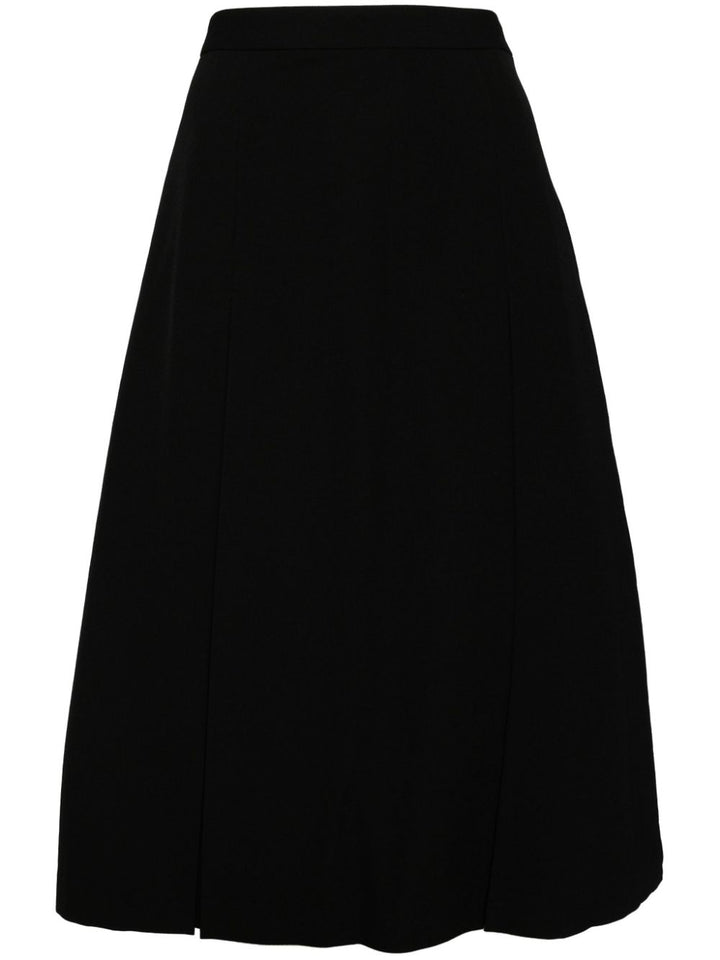 Pleat Front Skirt
