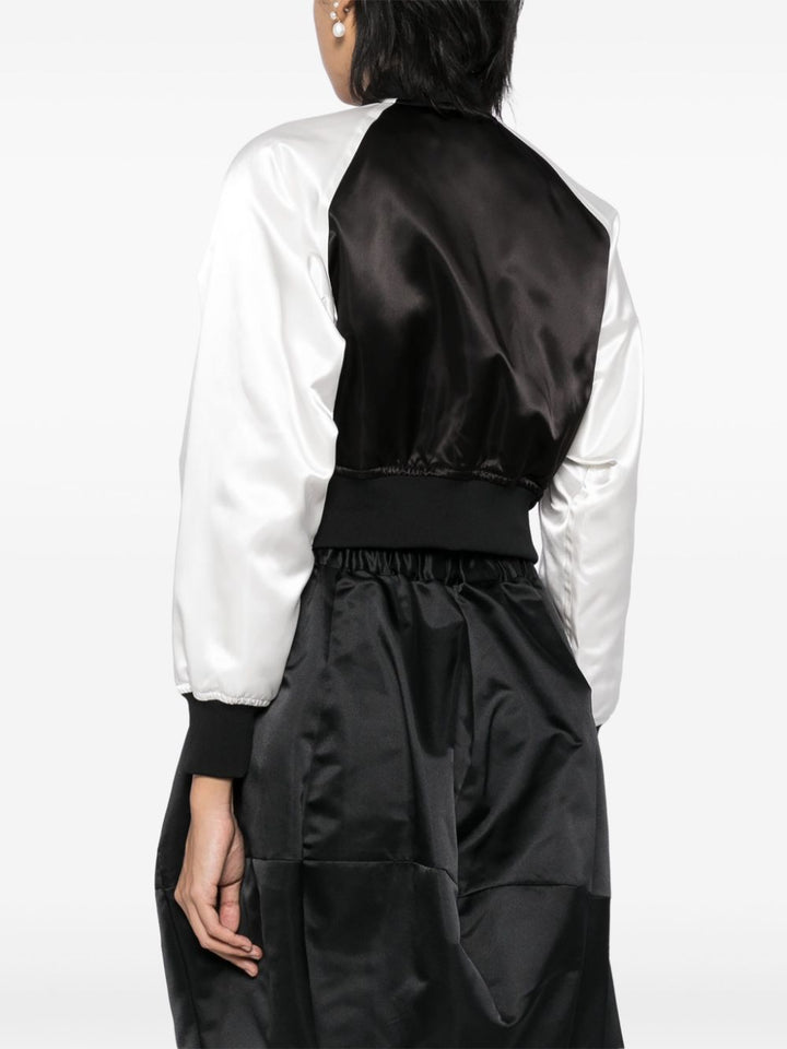 Ribbon Pocket Varsity Jacket