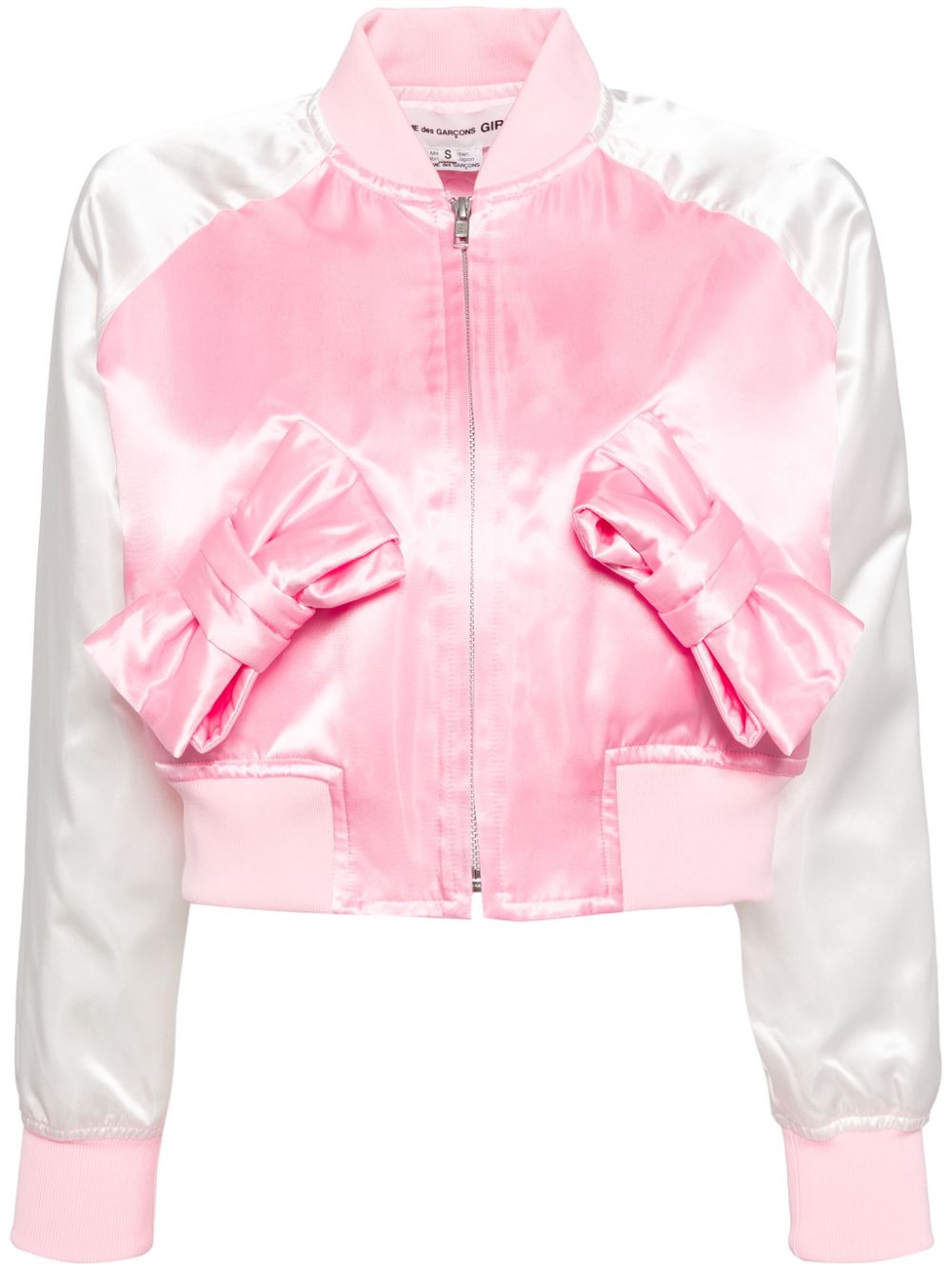 Ribbon Pocket Varsity Jacket