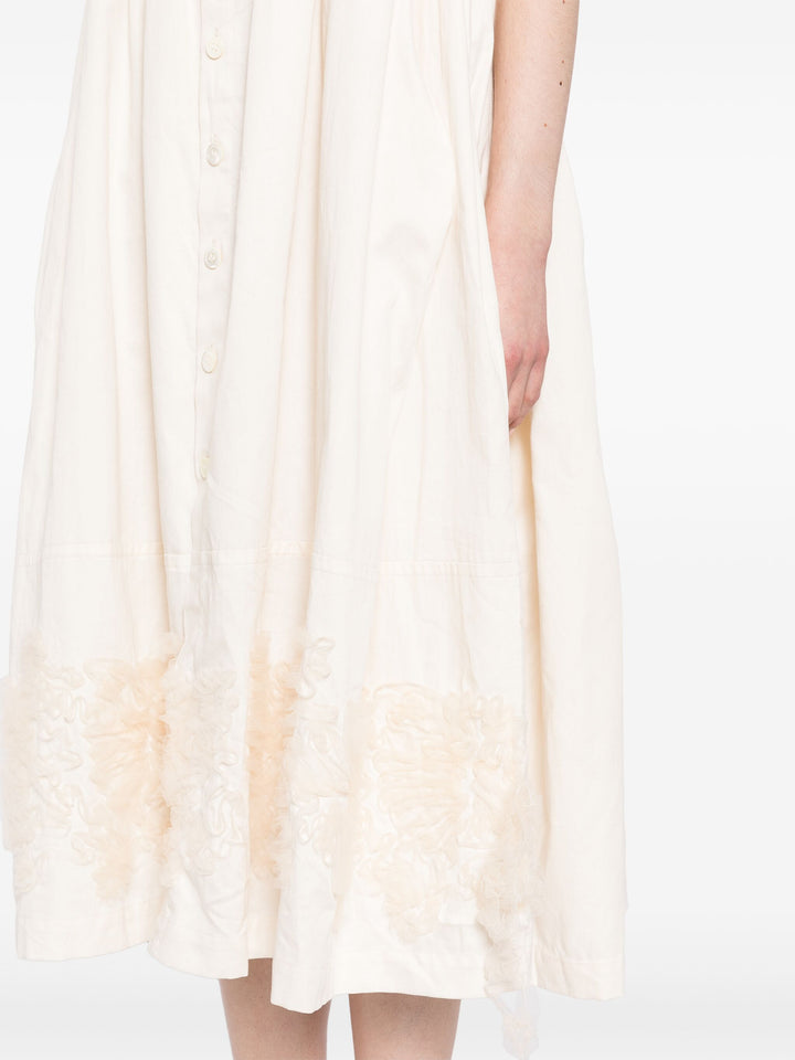 Button-Down Dress With Hem Detail