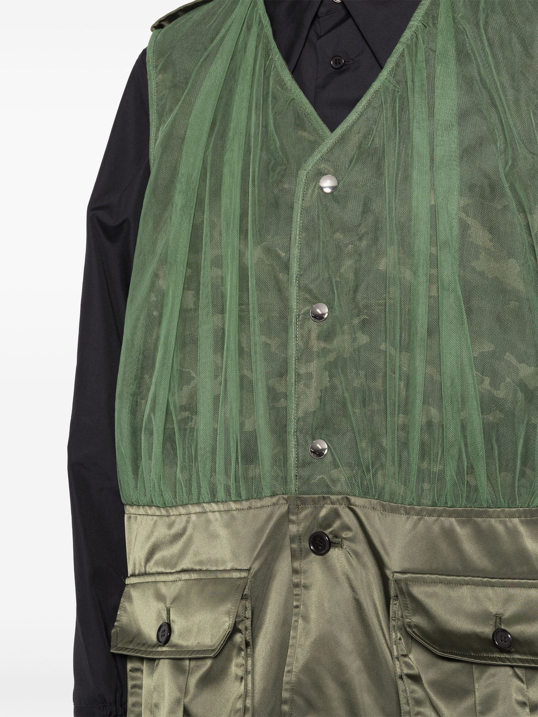 Utility Pocket Long Vest