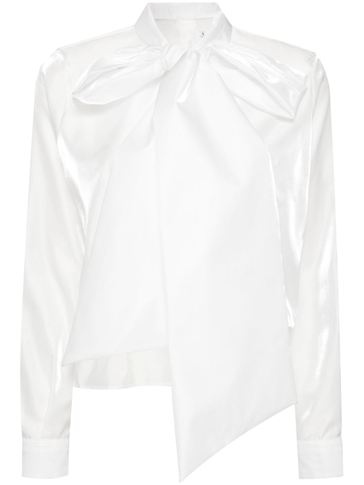 Crop Ribbon Shirt