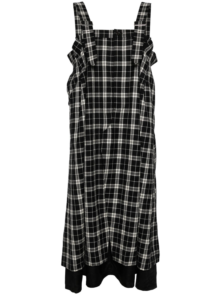 Checker Suspender Dress