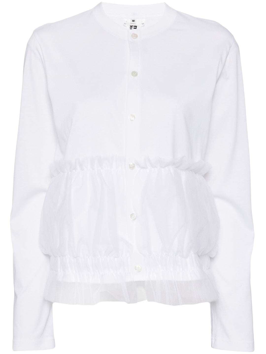 Tulle Insert Cardigan