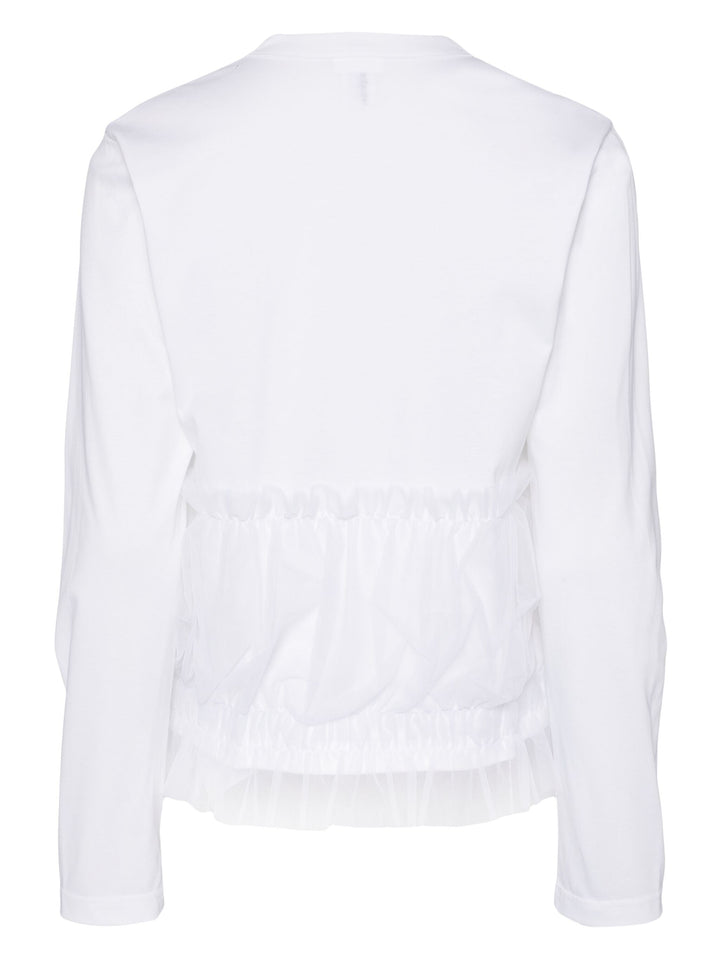 Tulle Insert Cardigan