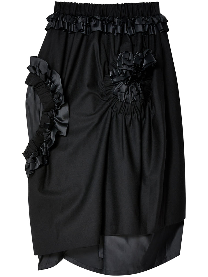 Ruffles Circle Detail Skirt