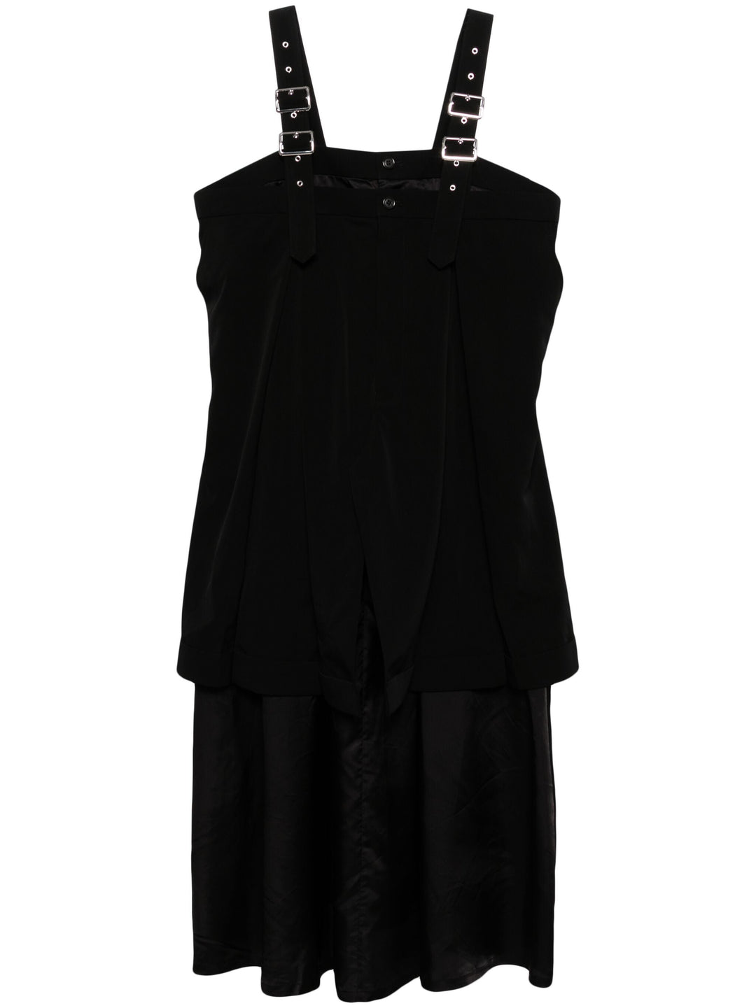 Buckle Suspender Dress