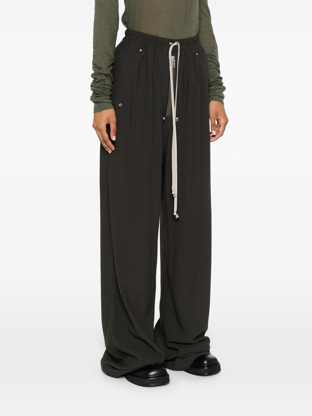 Wide Bela Pants Heavy Cady