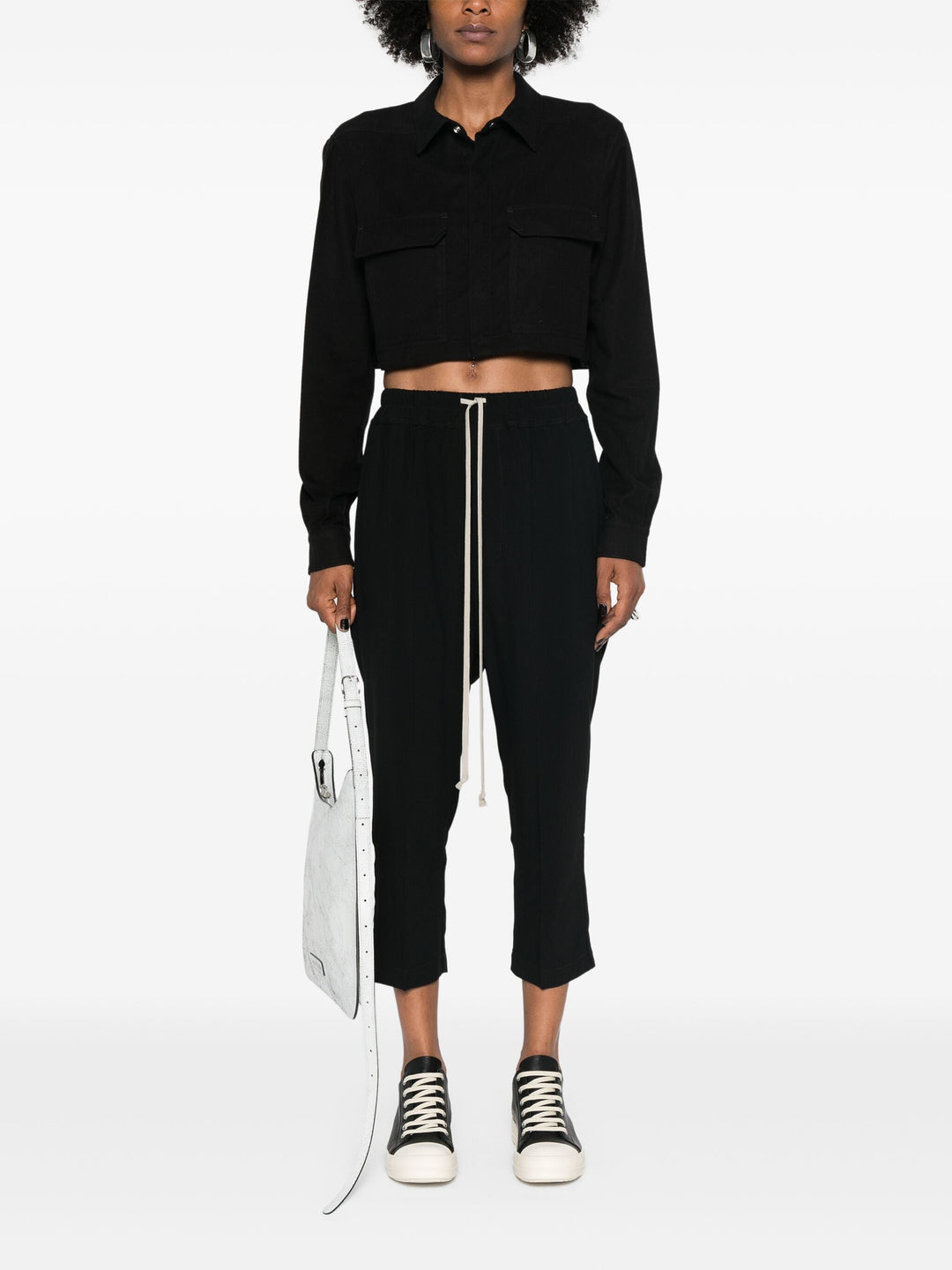 Drawstring Astaires Cropped Pants