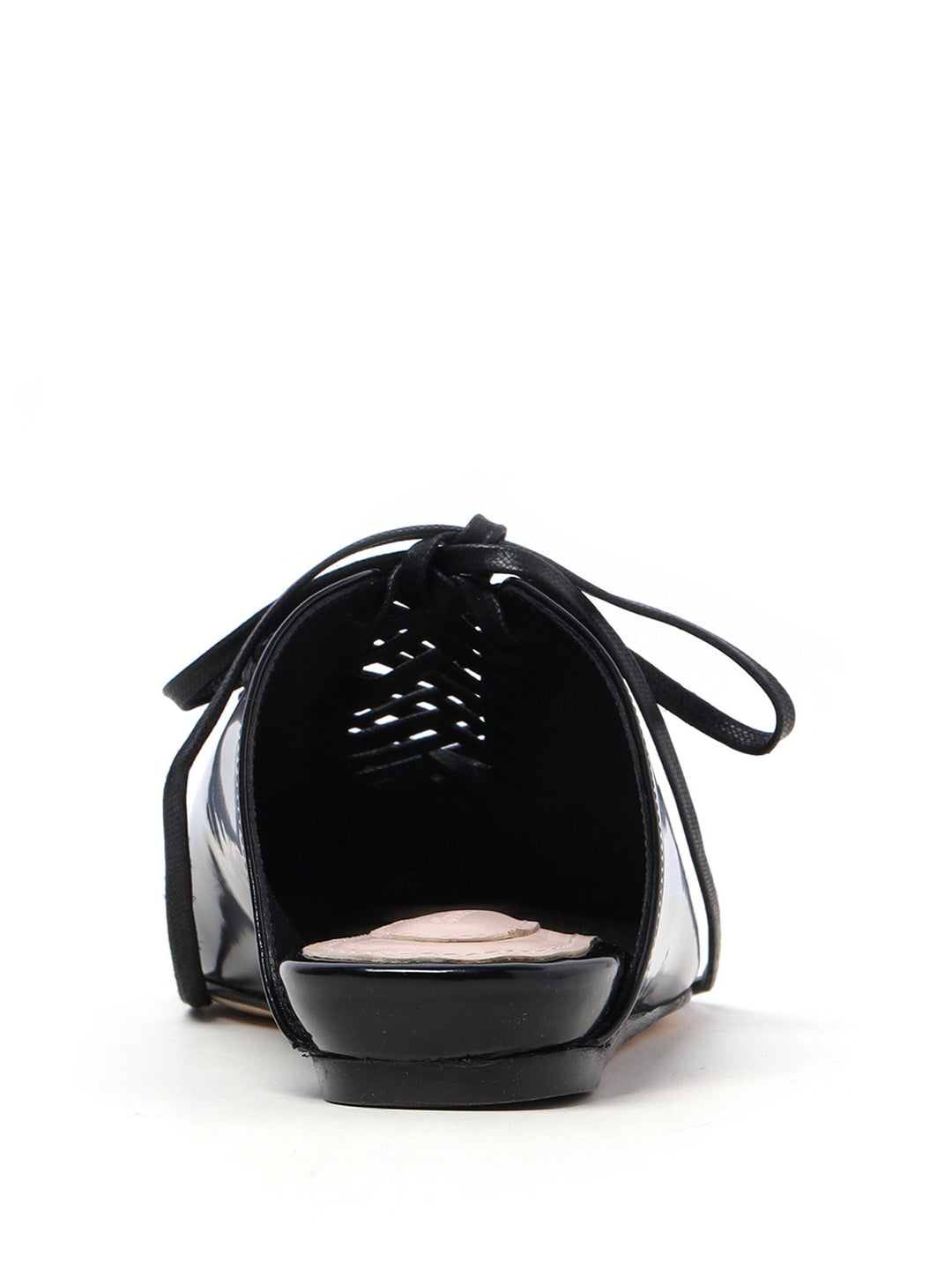 Faux Fur Pointed Toe Flat Shoe