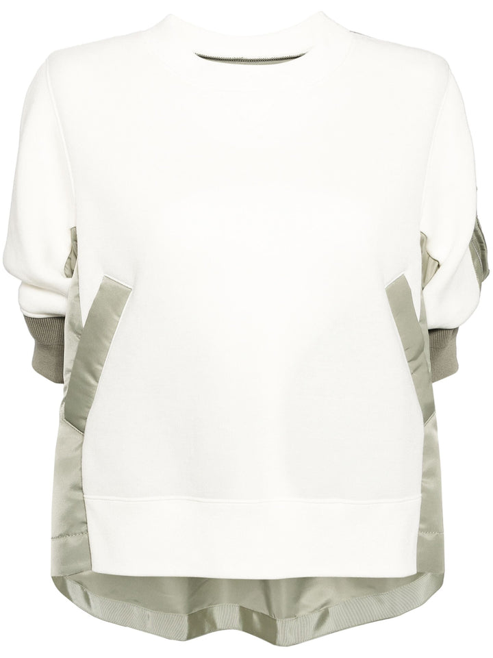 Nylon Twill X Sponge Sweat Pullover