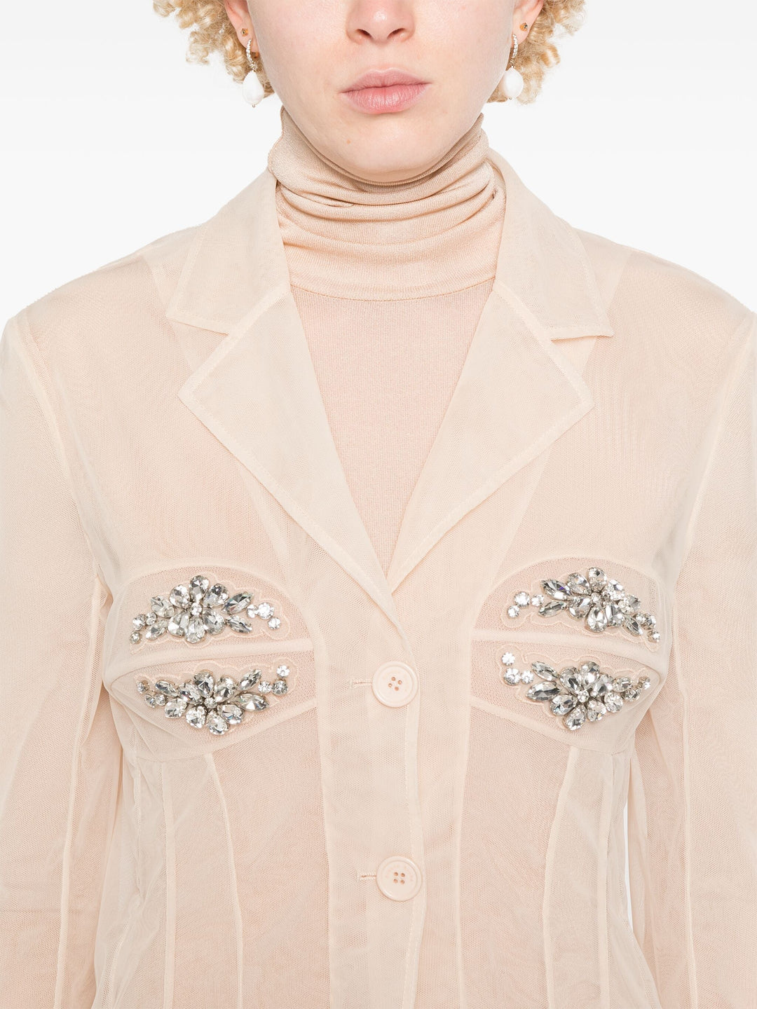 Fitted Bust Detail Jacket