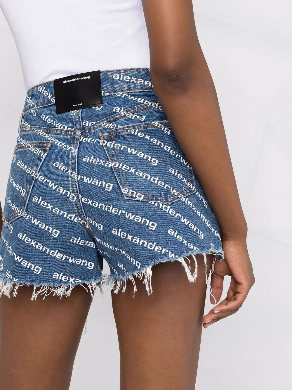 Bite Logo Short In Deep Blue Denim