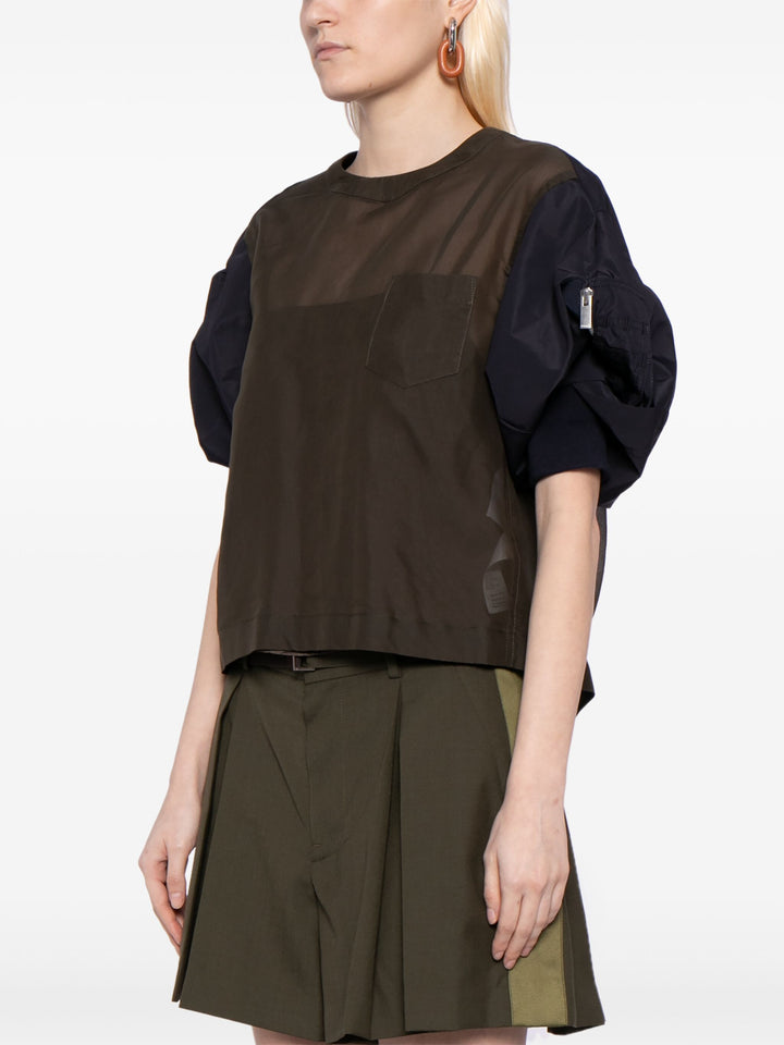 Voile X Taffeta Pullover