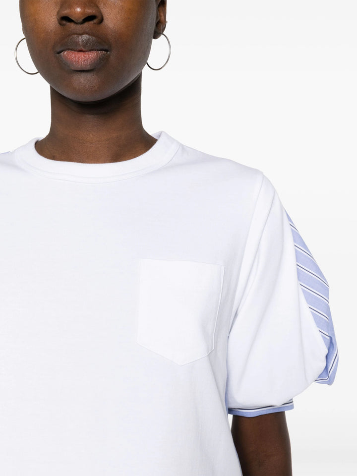 Cotton Poplin Jersey T-Shirt