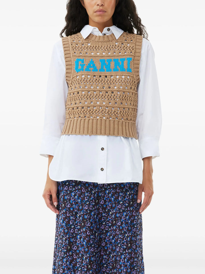 코튼 로프 쇼트 베스트