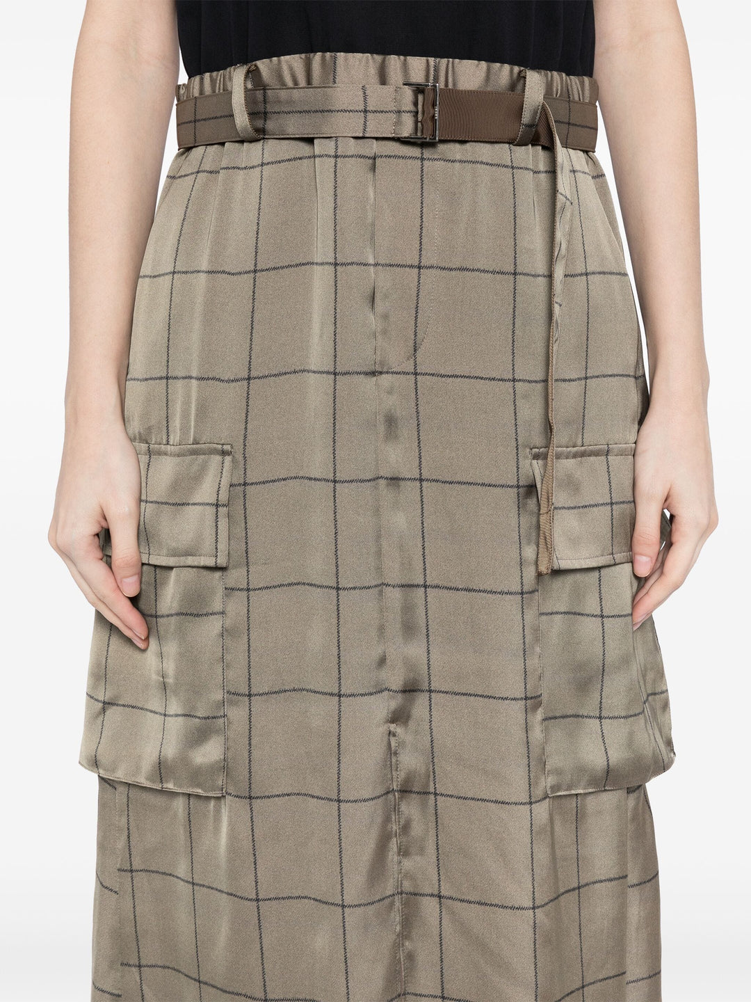 Windowpane Dress