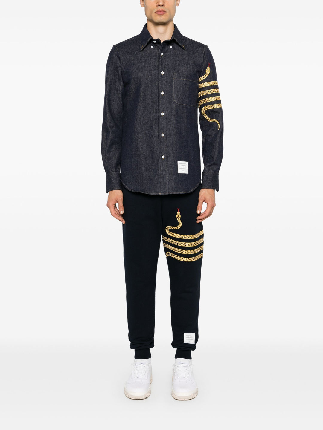 Lunar New Year Straight Fit Broad Shirt Men