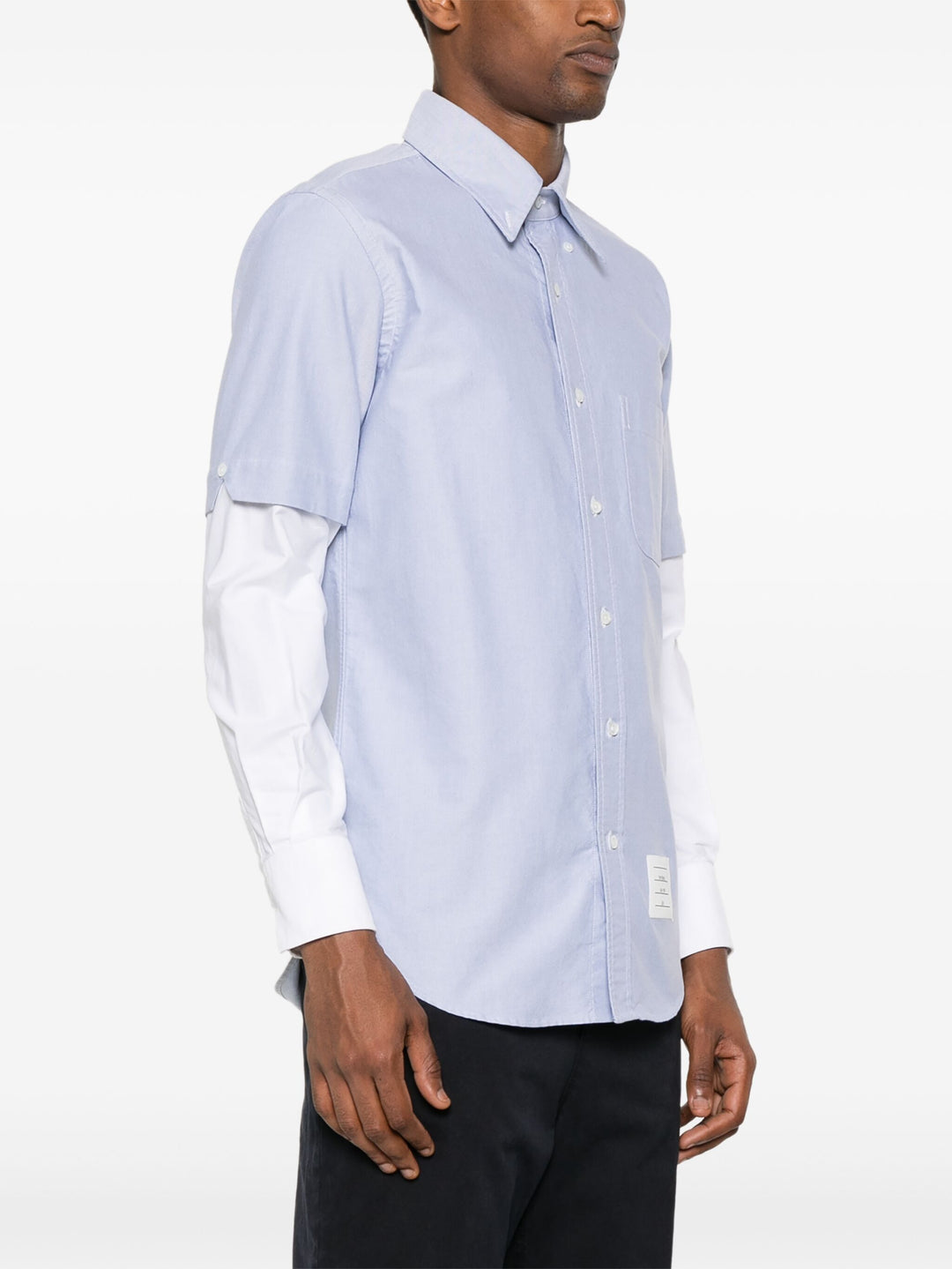 Straight Fit Broad Shirt Men