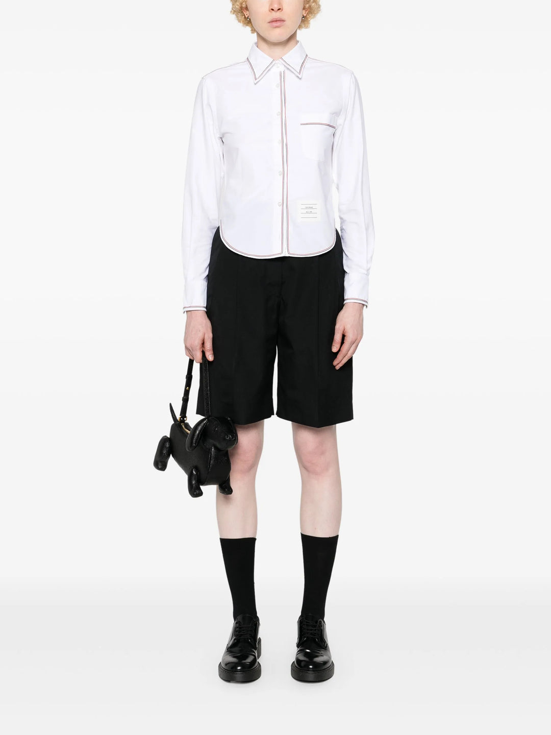 Long Sleeve Classic Cropped Top Women