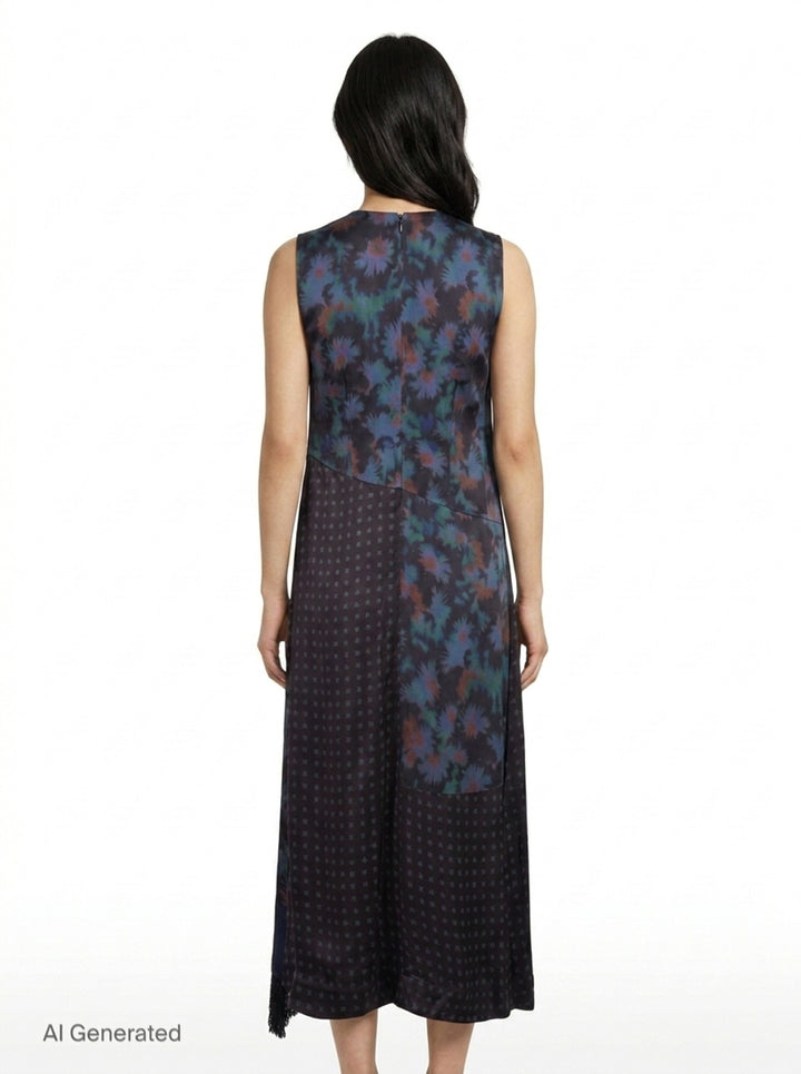 Desert Flower Layered Midi Dress | 3.1 Phillip Lim | Club21 - back