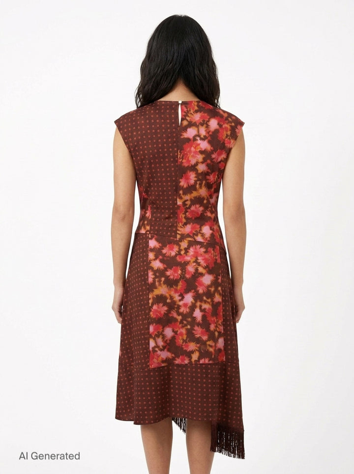 Desert Flower Twist Dress | 3.1 Phillip Lim | Club21 - back