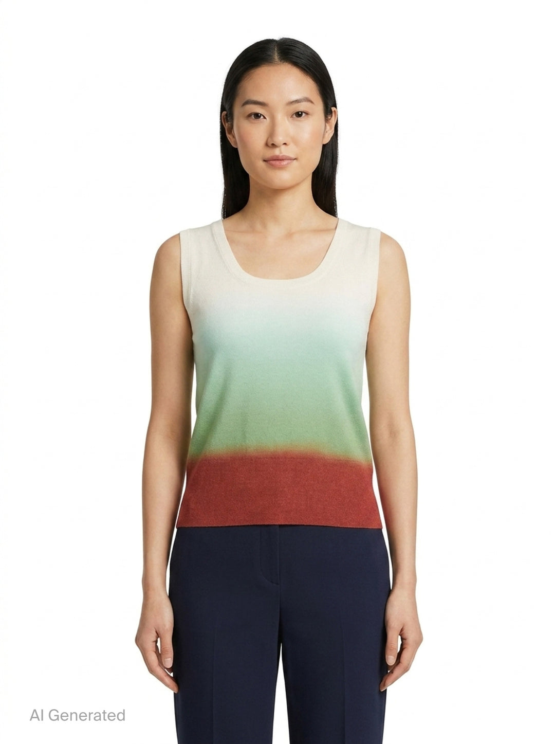 Ombre Scoop Neck Tank | 3.1 Phillip Lim | Club21 - front