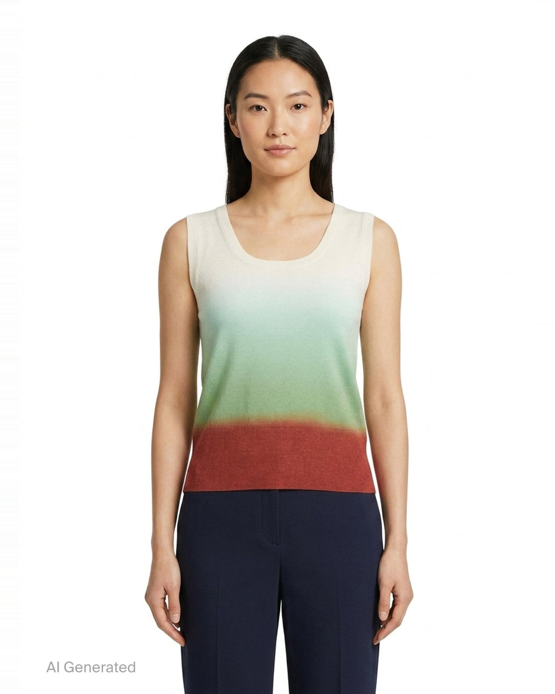 Ombre Scoop Neck Tank | 3.1 Phillip Lim | Club21 - front