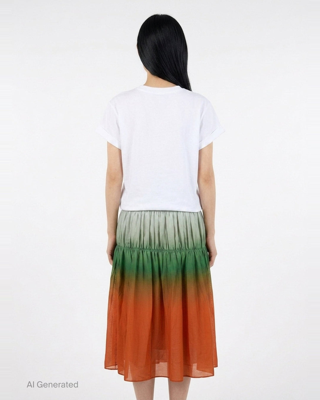 Ombre T-Shirt Combo Dress | 3.1 Phillip Lim | Club21 - back