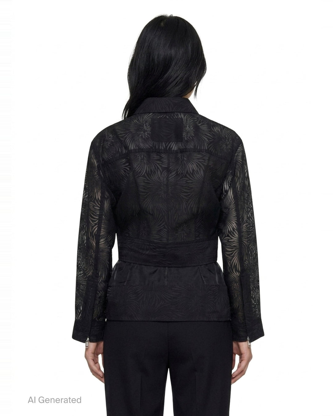 Organza Fil Coupé Double Layer Blouson | 3.1 Phillip Lim | Club21 - back