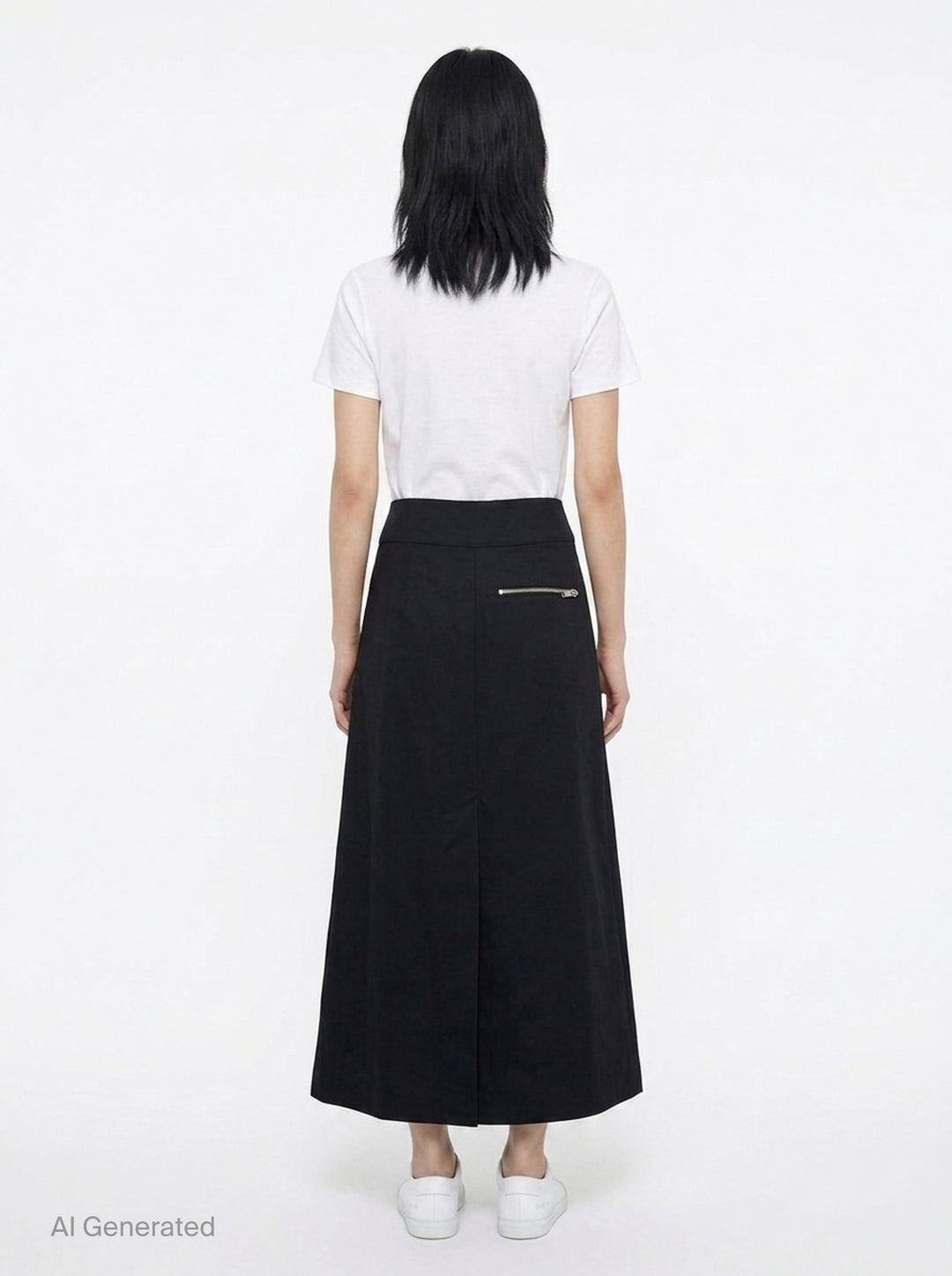 Pleated Utility Midi Skirt | 3.1 Phillip Lim | Club21 - back