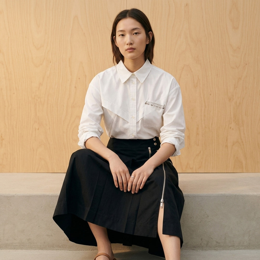 Pleated Utility Midi Skirt | 3.1 Phillip Lim | Club21 - lifestyle