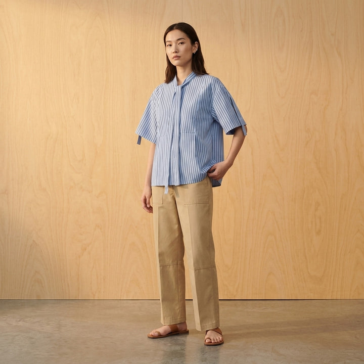 Short Sleeve Striped Blouse | 3.1 Phillip Lim | Club21 - lifestyle