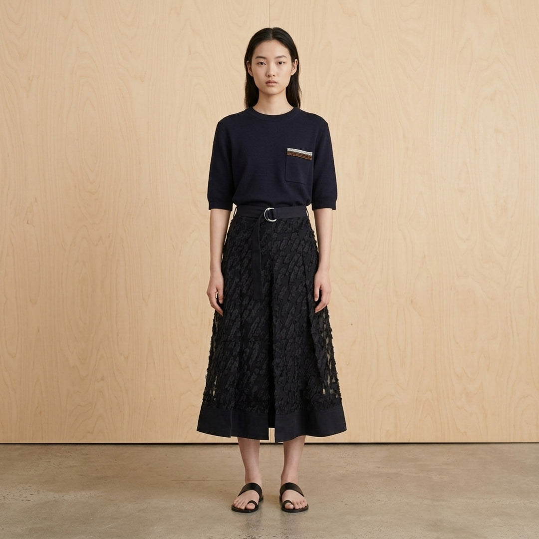 Textured Organza Belted Midi Skirt | 3.1 Phillip Lim | Club21 - lifestyle