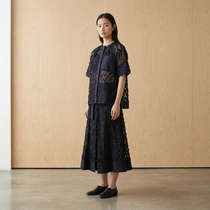 Textured Organza Short Sleeve Top | 3.1 Phillip Lim | Club21 - lifestyle