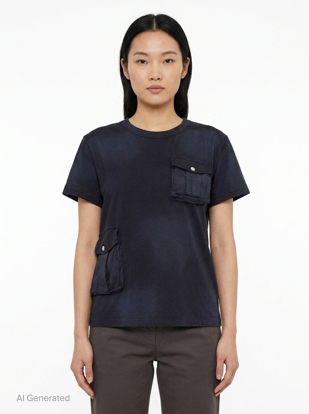Washed Patch Pocket Tee | 3.1 Phillip Lim | Club21 - front