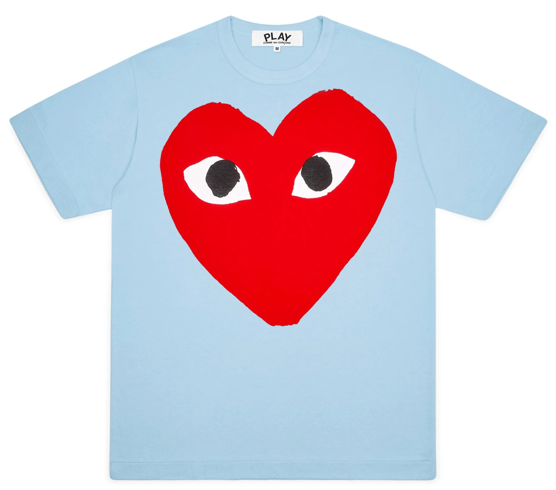 Neon Red Heart Tee Men
