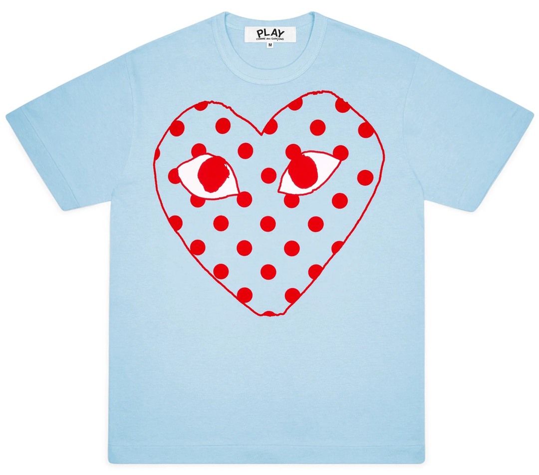 Neon Polka Dot Heart Tee Men
