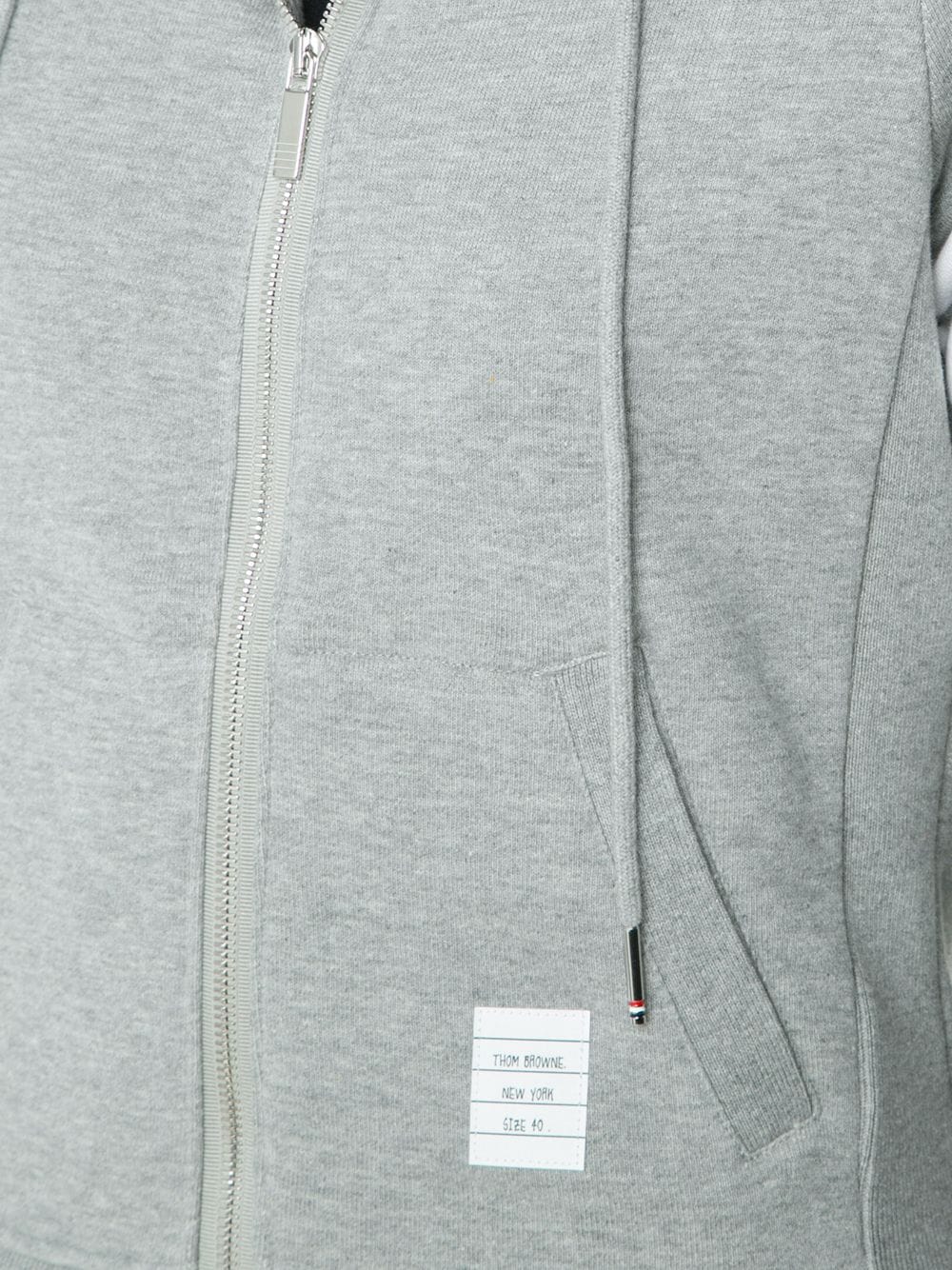 Zip Hoodie With Engineered 4 Bar