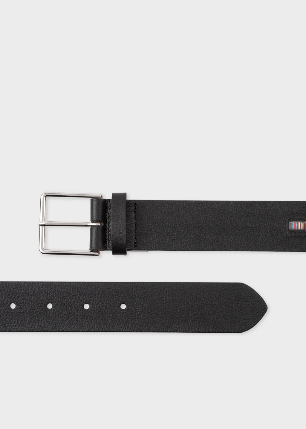 Mens Belt In Stripe