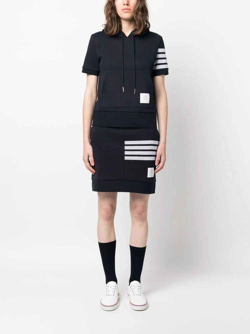 Mid Thigh Sack Skirt Women
