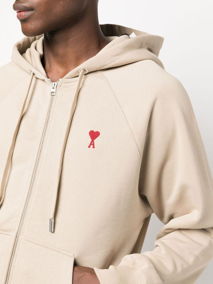 Ami de Coeur Zipped Hoodie