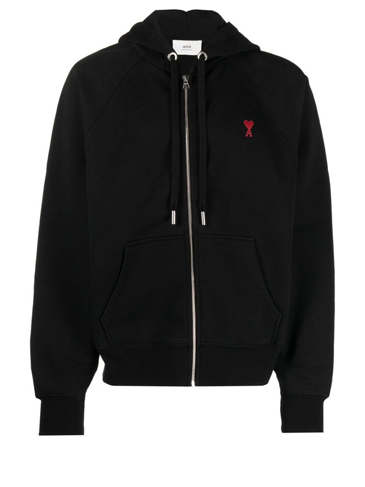 Ami De Coeur Zipped Hoodie