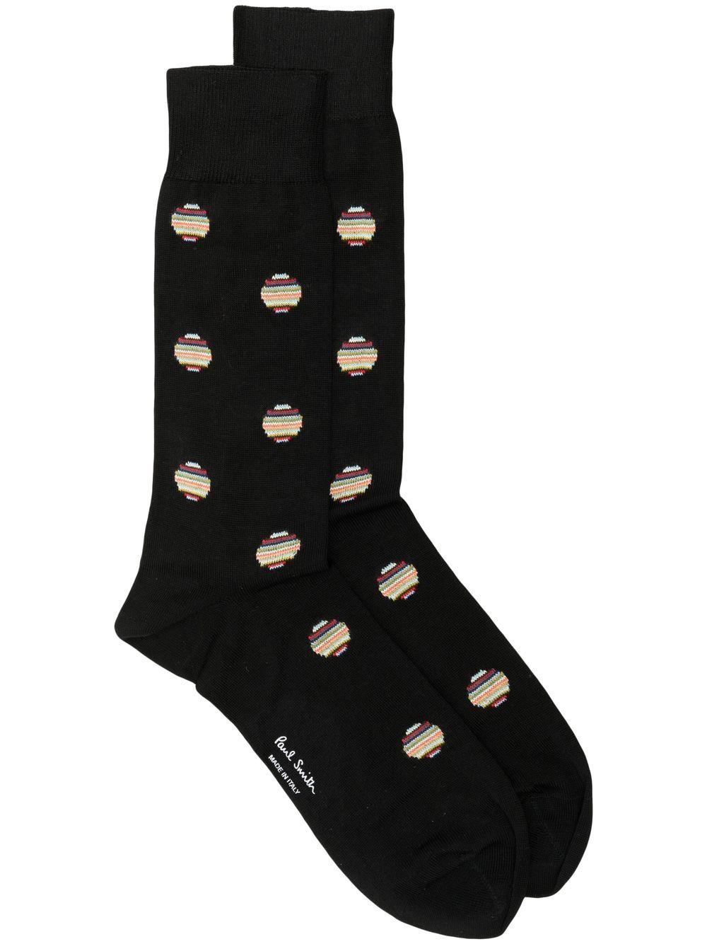 Men Sock Signature Polka