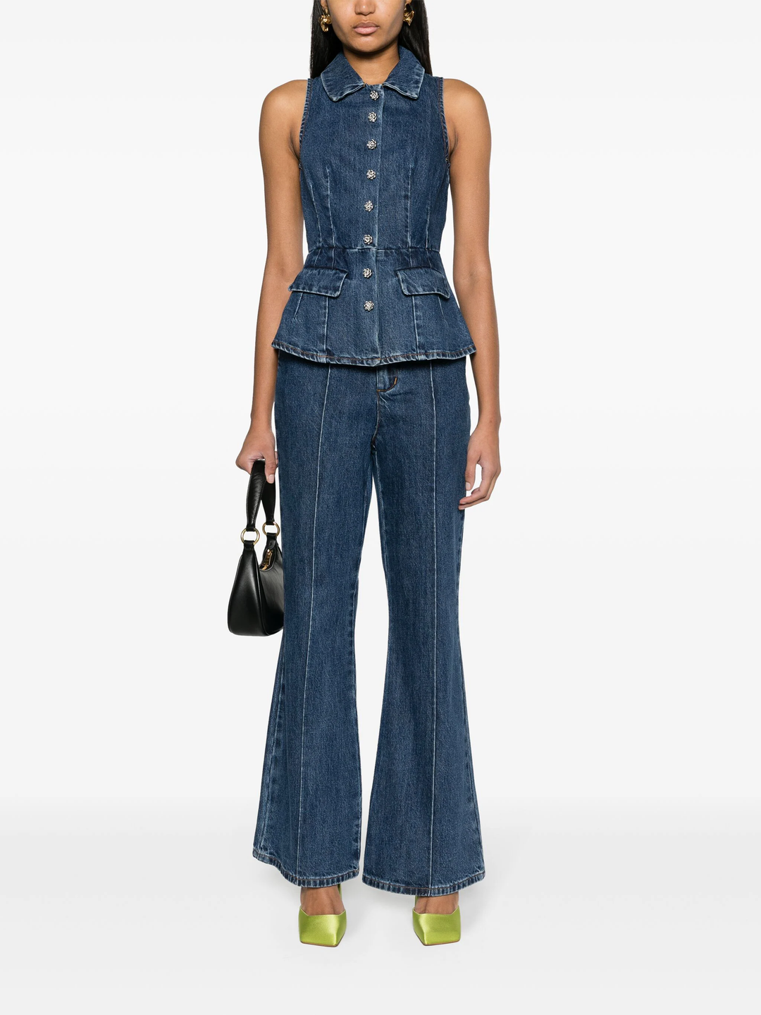 Blue Denim Jumpsuit