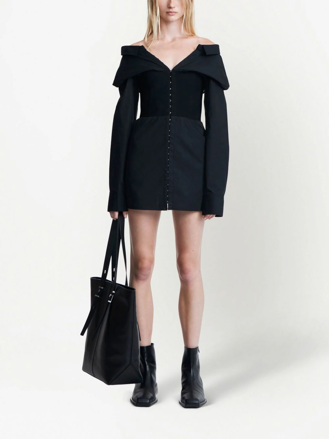 Hook Tube Shirt Dress