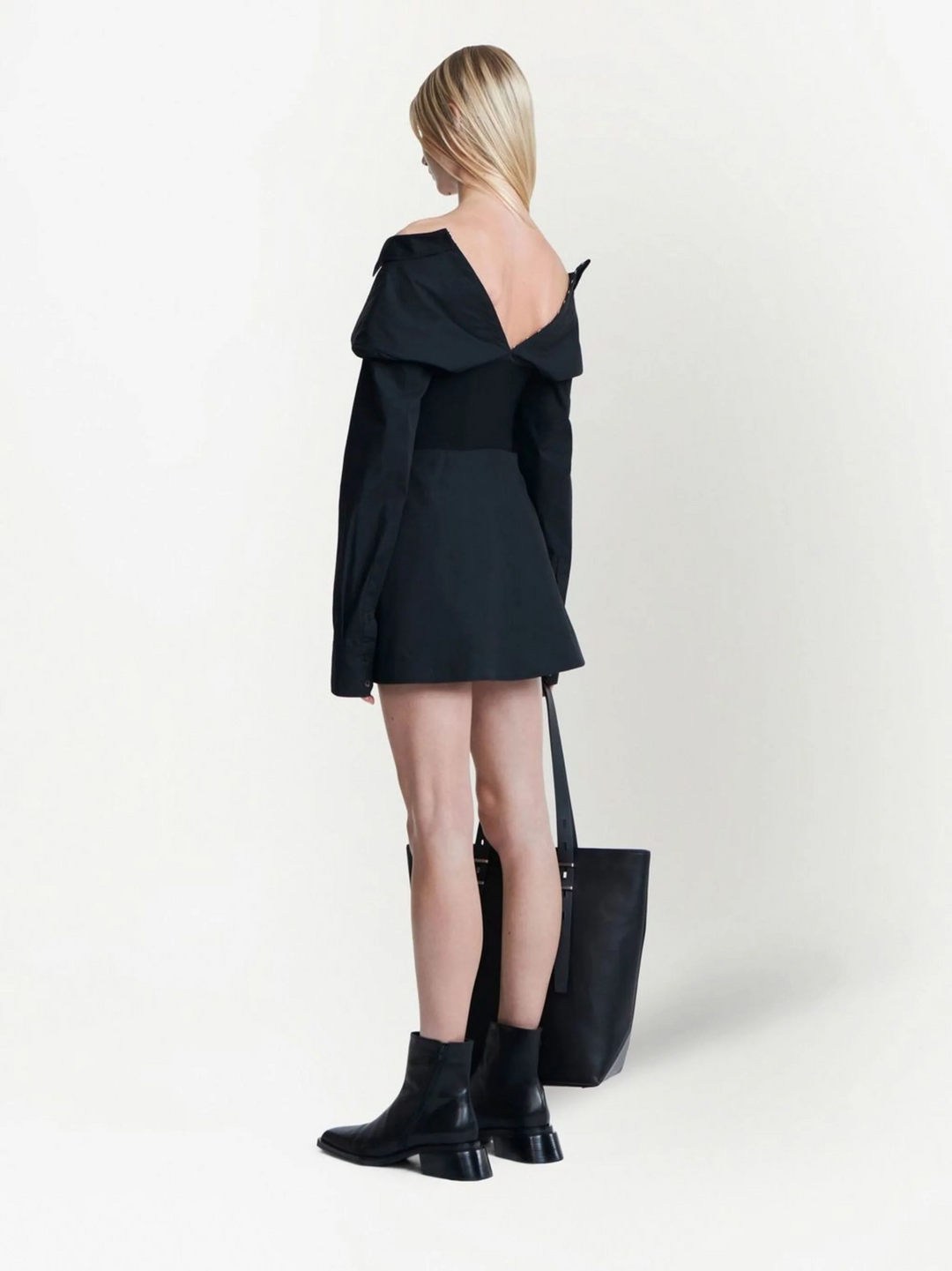 Hook Tube Shirt Dress